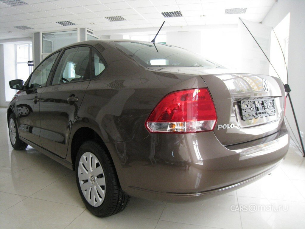 VW Polo сзади