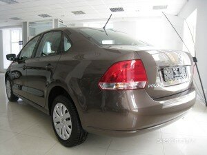 VW Polo сзади